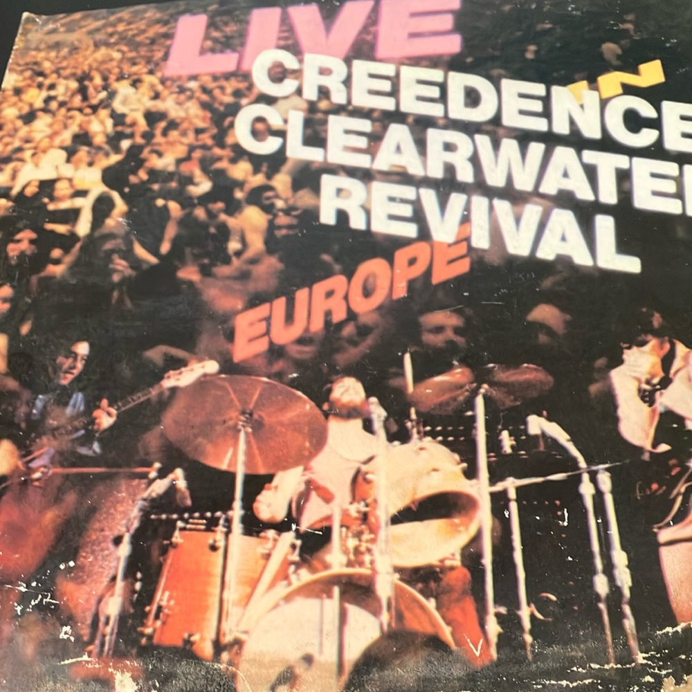 Creedence Clearwater Revival live lp